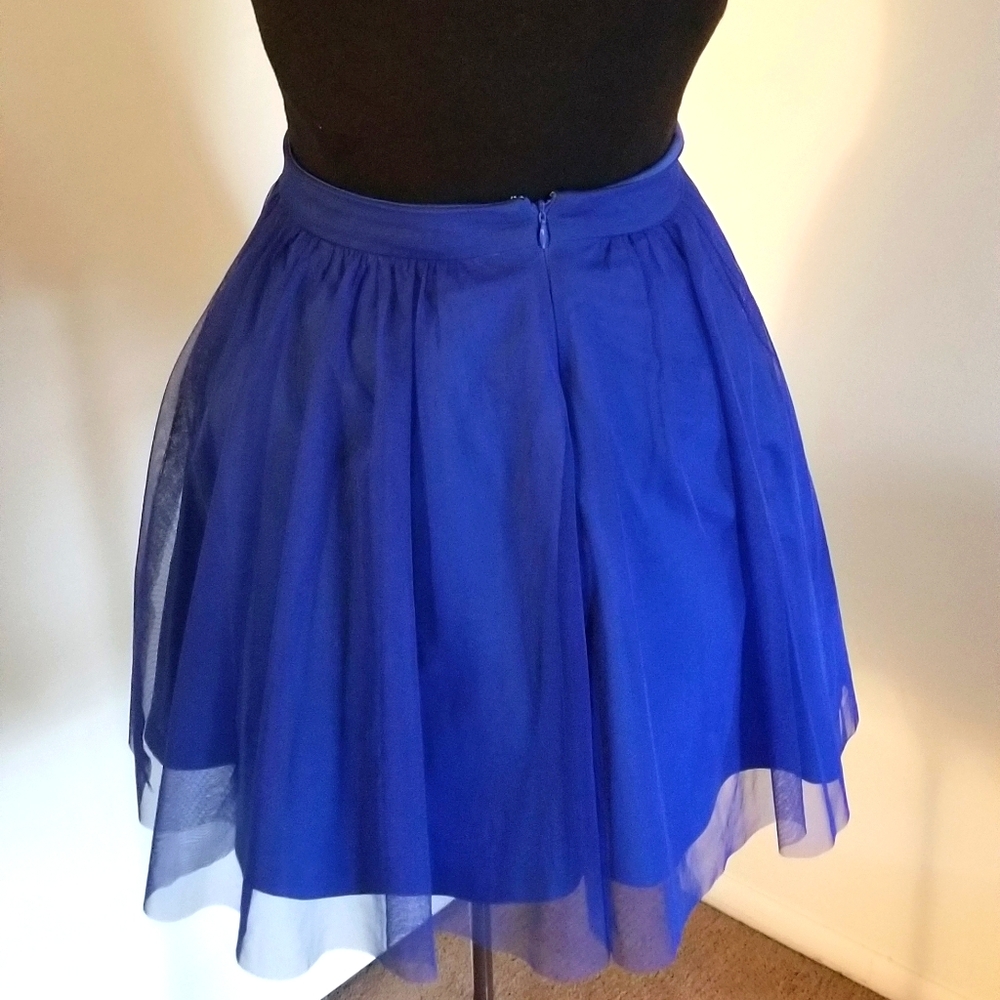 Love Reign Blue Tutu Mini Skirt